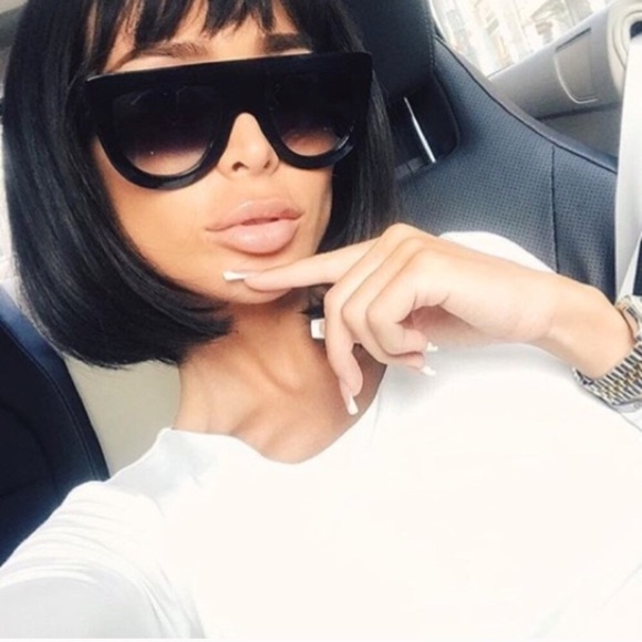 Fashion Black Sunglasses - Picture 3 of 8